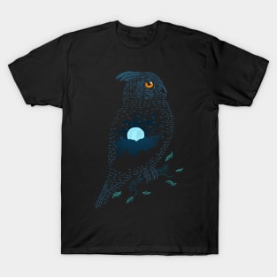 The owl and the forest T-Shirt